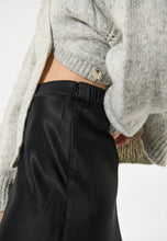 Load image into Gallery viewer, Dea Kudibal Kela Satin Skirt in Black