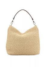 Load image into Gallery viewer, Abro Kaia Hobo Raffia Bag in Natural-Nut
