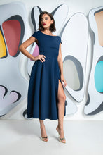 Load image into Gallery viewer, Kevan Jon Sydney Flare Dress & Cape COMING SOON