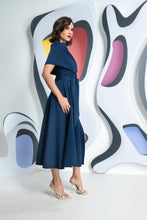 Load image into Gallery viewer, Kevan Jon Sydney Flare Dress & Cape COMING SOON