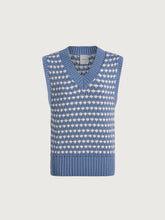 Load image into Gallery viewer, Varley Antonella Knit Vest in Infinity Blue