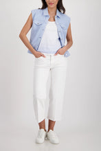 Load image into Gallery viewer, Monari Culotte Jeans in Cream