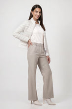Load image into Gallery viewer, Monari Quilted Jacket with Neoprene in Pearly