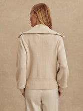 Load image into Gallery viewer, Varley Enrico Knit Jacket in Silver Birch