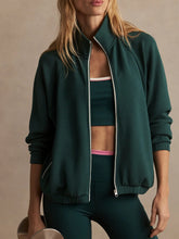 Load image into Gallery viewer, Varley Magda Zip Through Sweat in Popi