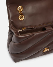 Load image into Gallery viewer, Pinko Classic Love Bag Puff Maxi Quilt in Brown