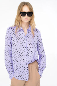 Pinko Smorzare Lilac Spot Shirt