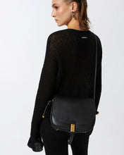 Load image into Gallery viewer, Pinko Large Leather Crossbody Bag with Knots