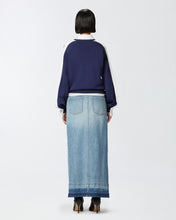 Load image into Gallery viewer, Pinko Emporio Crew-Neck Sweatshirt in Navy