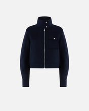 Load image into Gallery viewer, Pinko Double Cloth Jacket in Navy