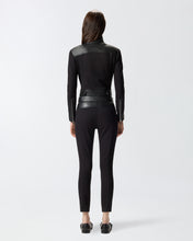Load image into Gallery viewer, Pinko Dual-Fabric Biker Jacket