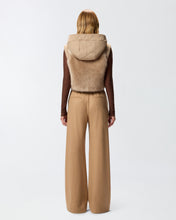 Load image into Gallery viewer, Pinko Padded Faux Fur Gilet with Hood