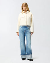 Load image into Gallery viewer, Pinko Boucle Trucker Jacket in Cream