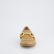 Load image into Gallery viewer, Paul Green Raffia Suede in Camel