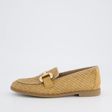 Load image into Gallery viewer, Paul Green Raffia Suede in Camel