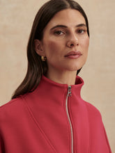 Load image into Gallery viewer, Varley Hawley Half-Zip Sweater in Raspberry