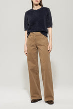 Load image into Gallery viewer, Luisa Cerano Half-Sleeved Sweater in Dark Blue