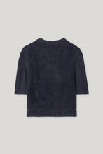 Load image into Gallery viewer, Luisa Cerano Half-Sleeved Sweater in Dark Blue