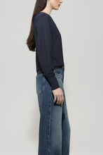 Load image into Gallery viewer, Luisa Cerano Sweater in Left Structure in Navy