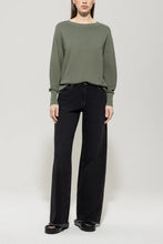 Load image into Gallery viewer, Luisa Cerano Sweater in Left Structure in Khaki