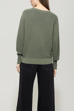 Load image into Gallery viewer, Luisa Cerano Sweater in Left Structure in Khaki