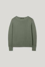 Load image into Gallery viewer, Luisa Cerano Sweater in Left Structure in Khaki