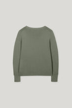 Load image into Gallery viewer, Luisa Cerano Sweater in Left Structure in Khaki