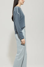 Load image into Gallery viewer, Luisa Cerano Cashmere-Blend Sweater in Blue