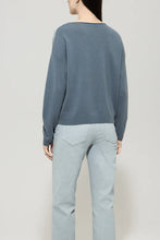 Load image into Gallery viewer, Luisa Cerano Cashmere-Blend Sweater in Blue