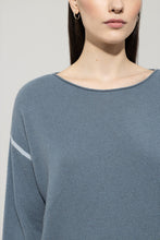 Load image into Gallery viewer, Luisa Cerano Cashmere-Blend Sweater in Blue