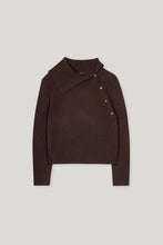 Load image into Gallery viewer, Luisa Cerano Sweater with Button Detail