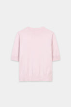 Load image into Gallery viewer, Luisa Cerano Half-Sleeve Fine Knit Sweater