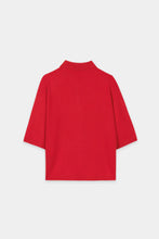 Load image into Gallery viewer, Luisa Cerano Cashmere-Blend Sweater in Cherry Red