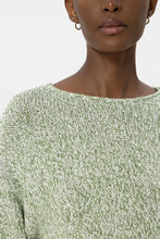 Load image into Gallery viewer, Luisa Cerano Mouline-Look Sweater in Green