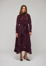 Load image into Gallery viewer, Dea Kudibal Lycia Dress in Flora Berry Wine