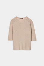 Load image into Gallery viewer, Luisa Cerano Cashmere Blend Sweater in Cappuccino