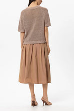 Load image into Gallery viewer, Luisa Cerano Linen Blend Sweater in Nude