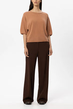 Load image into Gallery viewer, Luisa Cerano Cashmere Blend Sweater in Brick