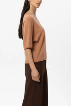 Load image into Gallery viewer, Luisa Cerano Cashmere Blend Sweater in Brick