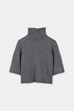Load image into Gallery viewer, Luisa Cerano Wool-Blend TurtleNeck in Grey