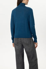 Load image into Gallery viewer, Luisa Cerano Wool-Blend TurtleNeck in Sapphire