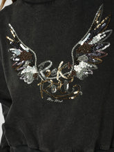 Load image into Gallery viewer, Mos Mosh Cosette Long Sleeve Deco Sweatshirt