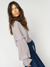 Load image into Gallery viewer, Mos Mosh Jorun Striped Blouse in Ballet