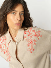 Load image into Gallery viewer, Mos Mosh Audri Coleen Shirt in Clay