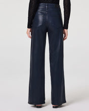 Load image into Gallery viewer, Paige Anessa 31" Wide Leg Jean in Navy Seascape Luxe Coating