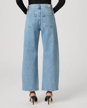 Load image into Gallery viewer, Paige Arellia Ankle Barrel Leg Jeans in Cosmic Embellished