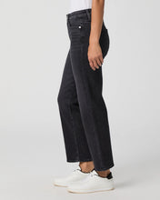 Load image into Gallery viewer, Paige Mason Ankle Straight Jeans in Ink Black