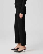 Load image into Gallery viewer, Paige Mason Ankle Straight Jeans in Black Shadow