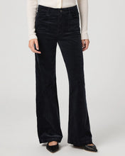 Load image into Gallery viewer, Paige Anessa 31' Wide Leg Pant in Navy Corduroy