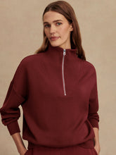 Load image into Gallery viewer, Varley Hawley Sweat in New Maroon